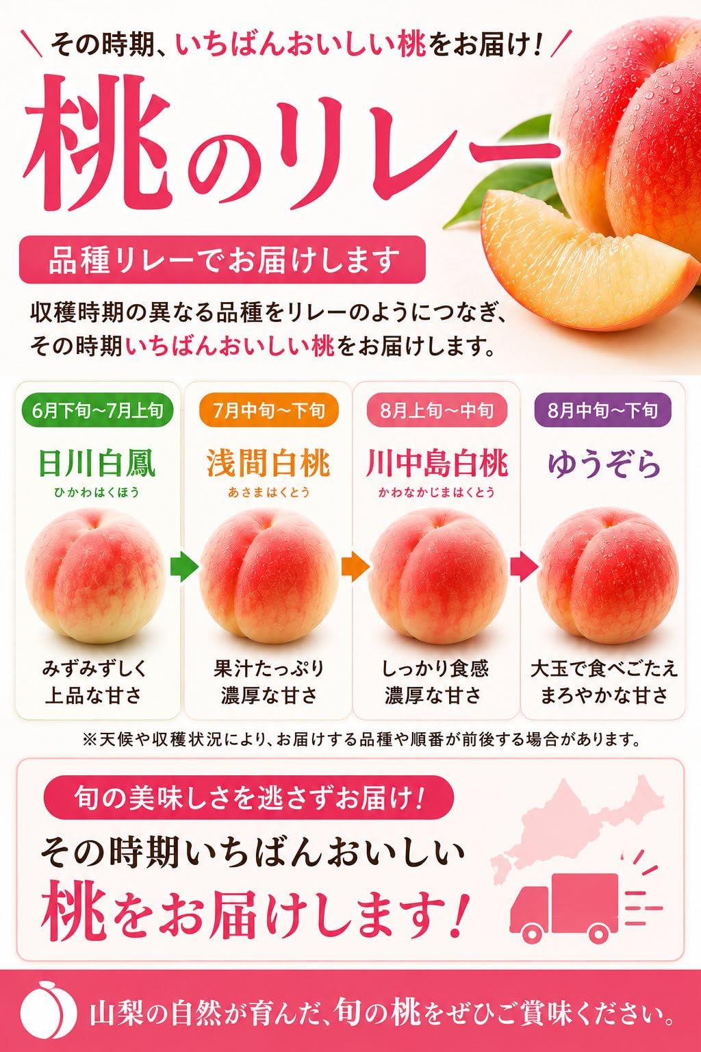 Amazon.co.jp: 【 極上お中元 特選桃 糖度15度 】大玉 4-6入 約1.8kg